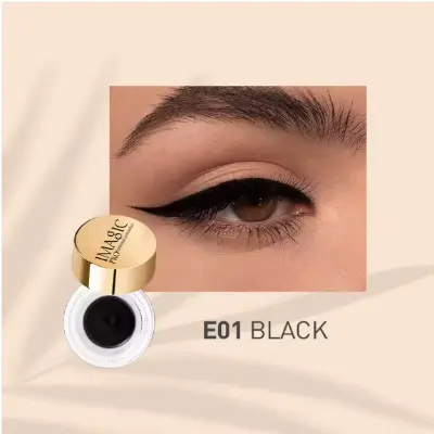 Picture of IMAGIC Gel Eyeliner Waterproof Quick Dry Long-lasting Eyeliner Cream (E01)