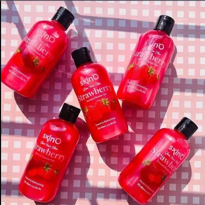 Picture of Skino Strawberry Scented Shower Gel 220ml (Fresh)