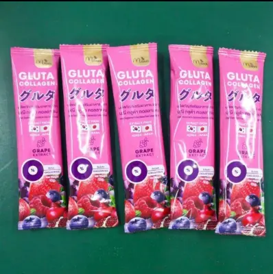 Picture of Manee Gluta Collagen Antsie Size 1 Pack 30 Sachets (Pink)