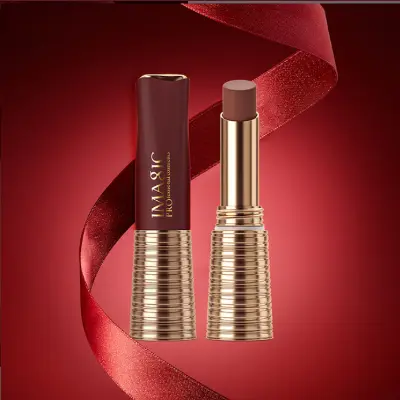 Picture of IMAGIC Kiss Proof Matte Lipstick. (26,burgundy #12)