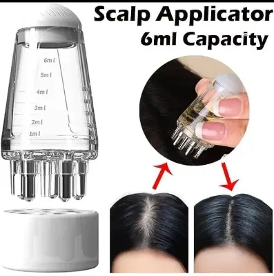 Picture of Mini Portable Scalp Applicator Liquid Comb Roots Massage Medicine for Hair Growth Serum Oil Nourish Hair Care Oil Applicator 