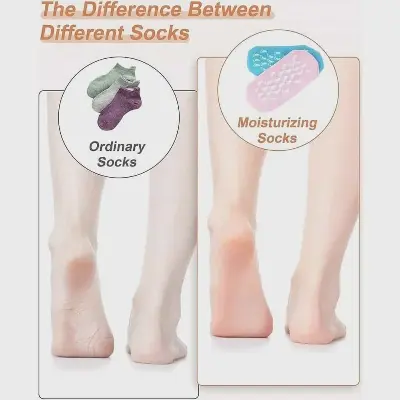 Picture of Free Size Spa Gel Socks for Everyone Comfortable Gel Insoles for Foot Care 