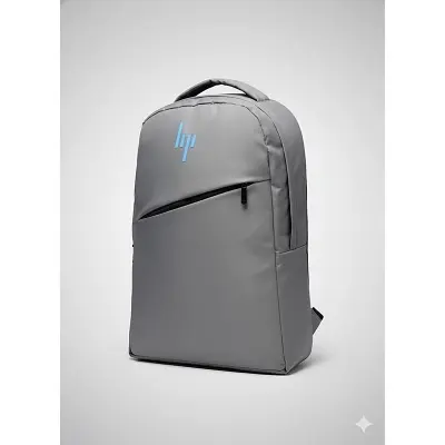 Picture of HP Style 15.6” Waterproof Laptop Backpack – Premium Gray Travel, Office & College Bag | Lightweight & Durable