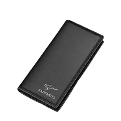 Picture of BADENROO Premium Quality Long Wallet For Men | High Capacity Artificial Leather Purse | Stylish Business & Travel Long Bifold Wallet