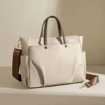 Picture of Kazi Brand Premium Women Tote Bag – Large Oxford Handbag & Shoulder Bag | Stylish, Spacious, Durable & Multi-Purpose Bag for Work, Office, Travel & Daily Use