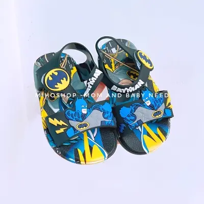 Picture of New Model 3D Batman Water Sandals | Toddler & Children's Adjustable Strap Slides | Kids' #1 Favorite Water Shoe!
