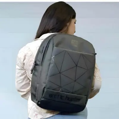 Picture of 15 Inch Stylish Water Resistant Arctic Hunter Fan's made addition Bag Laptop Backpack for all