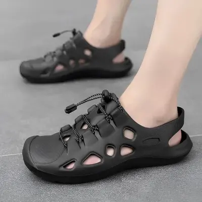 Picture of Mens New EVA Adjustable Closed Toe LightWeight Casual Shoe Sandals