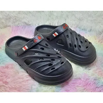 Picture of New Mens Hollow Design Slingback Round Toe Clogs Outdoor EVA Vent Crocs Sandals