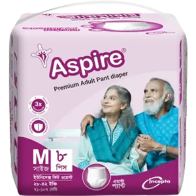 Picture of Aspire Adult Diaper Pant M 8pcs Pack