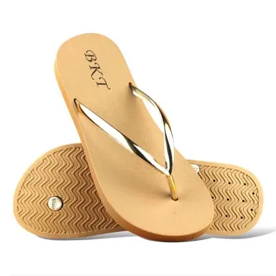 Picture of beach flip flop Extra Soft & Fashionable Stylish slipper Sandal for Women 1pair 3 color Pvc  মহিলাদের জন্য আমাদের ফ্লিপ ফ্লপগুলির সাথে স্বাচ্ছন্দ্যে পদক্ষেপ নিন, স্টাইল এবং সমর্থন উভয়ই দেওয়ার জন্য ডিজাইন করা হয়েছে৷ এই ফ্লিপ ফ্লপগুলি প্রতিদিনের পরিধানের
