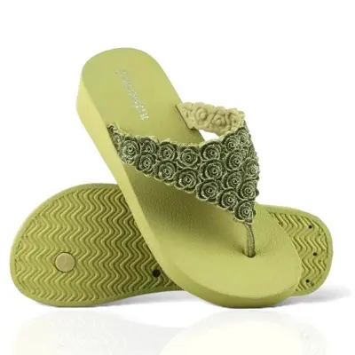 Picture of New Collection Girls' Slipper Sandals | Stylish Sami Heel Room Slippers for Women and Girls | New Premium fashionable Sandal for Girls