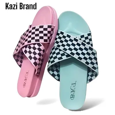 Picture of Womens Flat Regular Shoes New Fashionable Ladies Flat Slipper Sandals New Premium Sandal for Girls