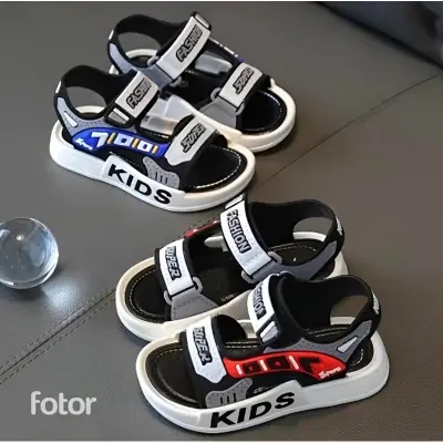 Picture of Children Sport Sandals Summer Boys Girls Casual BeachShoe Comfortable Soft Sole Kids Shoes Fashion Non-slip Slippers
