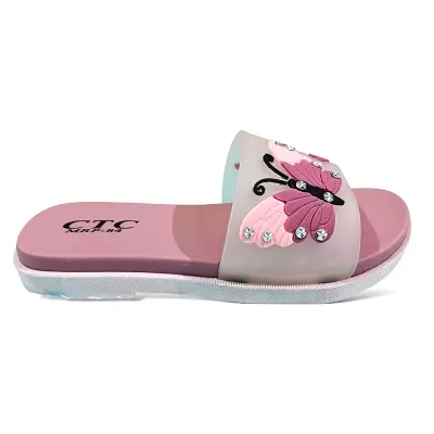 Picture of Slipper sandal for girls Room Slipper Shoes for girls flats Rubber sandal Slides for girls