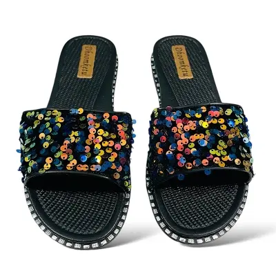 Picture of New Collection Flat sandal for girls | Slipper sandal for Women Room Slipper New premium sandal slipper for woman