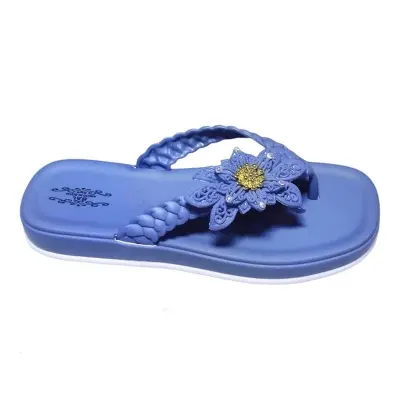 Picture of Womens Flat Regular Shoes New Fashionable Ladies Flat Slipper Sandals New Premium Sandal for Girls