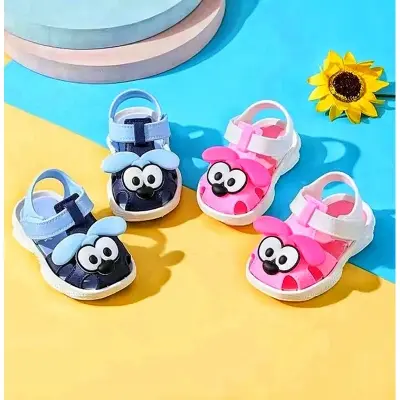 Picture of Kids Girls & Boys Walkers Sandals Soft Rubber Sole Non Slip Summer Baby Shoes Toddler Flat Shoes Funky Monkey Slides Kids Slippers for children