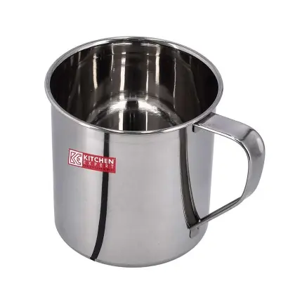 Picture of Dynore Stainless Steel Multipurpose Usage Mug/Tea/Coffee Serving Mug- 500 ml Silver- Set of 1