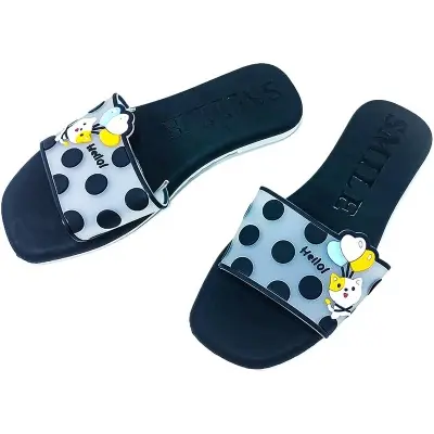 Picture of Indoor Slippers Women Home
Shoes Lightweight Linen Girl's Slippers Lightweight Home Slippers
New Premium Slipppers for Girls - Trending, best, soft, cool black Bule Green