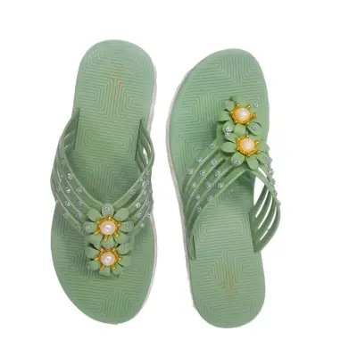 Picture of Beach Flip Flops for Women Size 36 -40 Flop Sandals Beach Sandals Fashion Comfortable Arch Support Flip Flops Women Wide