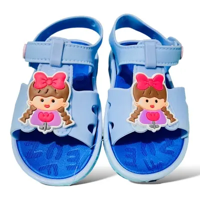 Picture of Children's Sandals Boys and Girls  New Cartoon Anti Slip Soft Bottom Casual Beach Shoes Kids Comfortable Indoor Slippers For boys and girls Toddler beach sandal cute Boys girls cartoon kids