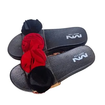 Picture of Ladies fashion comfortable Rubber slippers Flat Regular Fashionable Slippers China rubber Sandal For woman Offers Price Only - 369