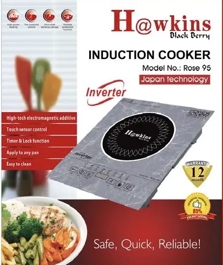 Picture of  Smokeless And Energy Savings [INVERTER] 2200W Bajaj/Prestige Induction Cooker