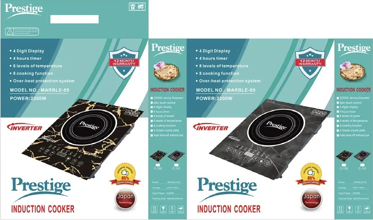Picture of  Smokeless And Energy Savings [INVERTER] 2200W Bajaj/Prestige Induction Cooker