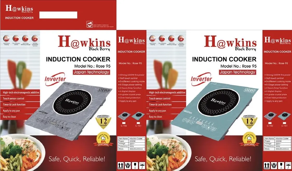 Picture of  Smokeless And Energy Savings [INVERTER] 2200W Bajaj/Prestige Induction Cooker