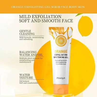 Picture of Orange Exfoliating Whitening Gel,Orange Exfoliating Gel Face Whitening