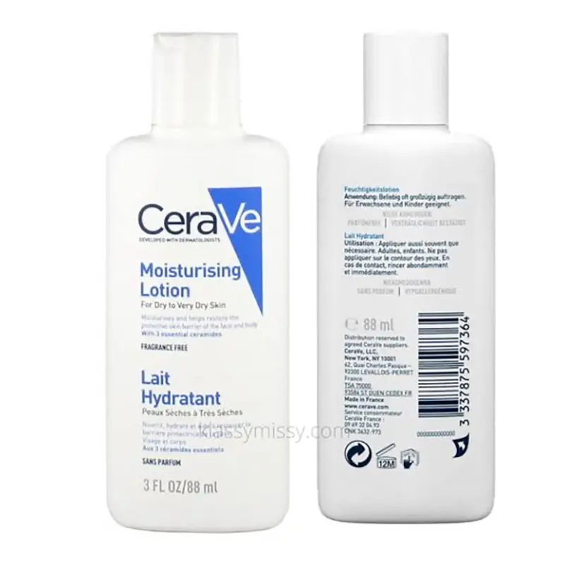 Picture of CeraVe Moisturising Lotion For Dry to Very Dry Skin (88ml)