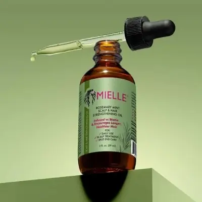 Picture of MIELLE Rosemary Mint Scalp & Hair Strengthening Oil- 59ml