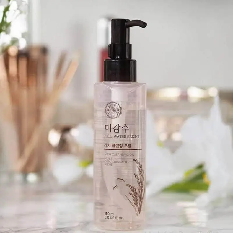 Picture of The Face Shop Rice Water Bright Light Cleansing Oil - 150ml