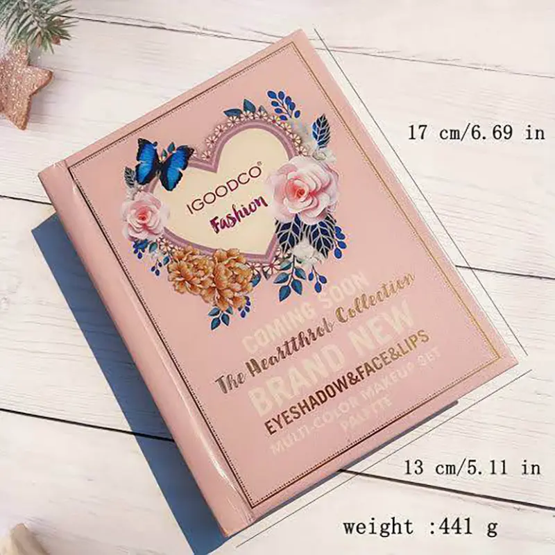 Picture of 𝐈𝐆𝐎𝐎𝐃𝐂𝐎 𝐟𝐚𝐬𝐡𝐢𝐨𝐧 5 𝐈𝐧 1 𝐌𝐚𝐤𝐞𝐮𝐩 𝐁𝐨𝐨𝐤 𝐏𝐚𝐥𝐞𝐭𝐭𝐞