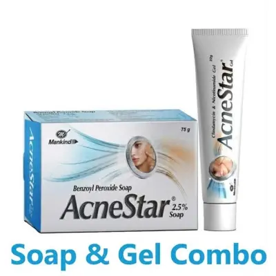 Picture of Acne Star Soap 75g & Acne Star Gel 22g