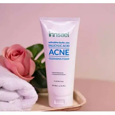 Picture of INNSAEI SALICYLIC ACID ACNE SOLUTION CLEANSING FOAM 150ML (made in bangladesh)