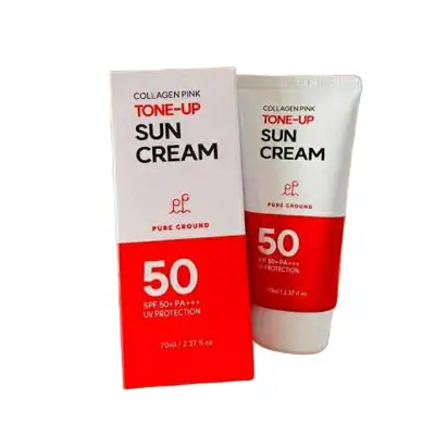 Picture of Collagen pink tone - up sun cream