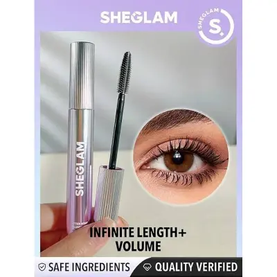 Picture of SHEGLAM FLUTTER WINK VOLUMIZING BLACK MASCARA