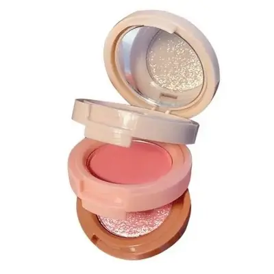 Picture of Miss Lara 3 in 1 Blush & Highlighter Palette