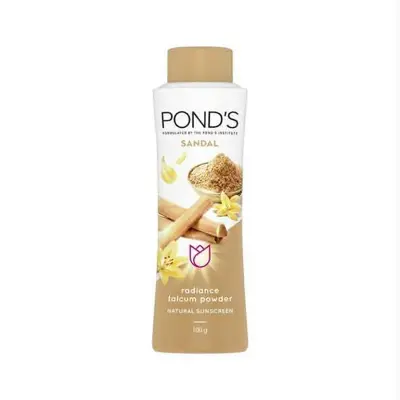 Picture of Ponds Sandal Radiance talcum powder 100gm