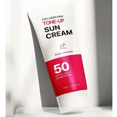 Picture of Collagen pink tone - up sun cream