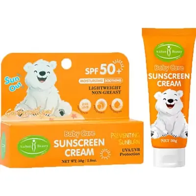 Picture of Aichun Beauty Baby Care Sunscreen Cream With SPF 50+-30gm