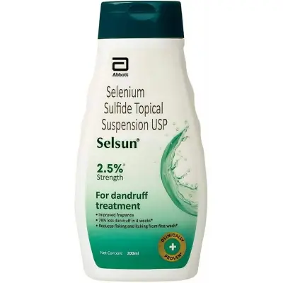 Picture of Selsun Suspension Anti Dandruff Shampoo - 120ml