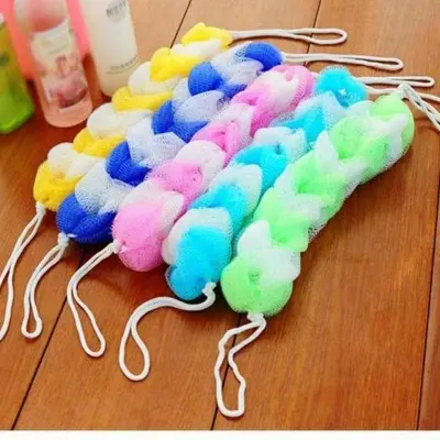 Picture of Long Handle Bath Sponge Shower Brush Back Scrubber For Shower Soft Mesh Body Back Cleaner Washer Body Bath Massage Brush-1Pcs
