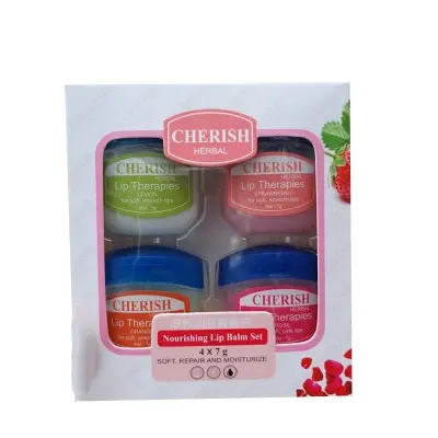 Picture of CHARISH Herbal 4Pcs Nourishing Lip Balm Set