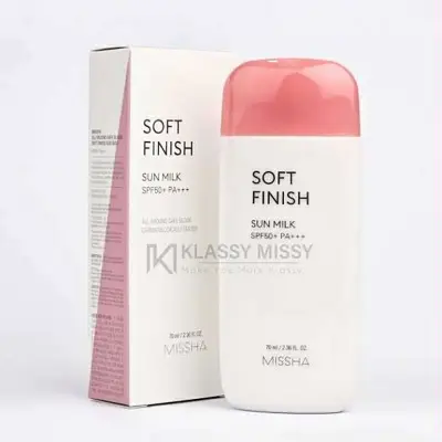 Picture of Missha All Around Safe Block Soft Finish Sun Milk SPF50+ Or PA+++