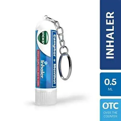 Picture of Vicks Nasal Inhaler 0.5ml with Keychain