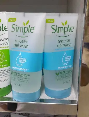 Picture of Simple Water Boost Micellar Facial Gel Wash 150ml (Next lavel cosmic)