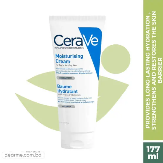 Picture of CeraVe Moisturizing Cream Dry To Very Dry Skin 177ml